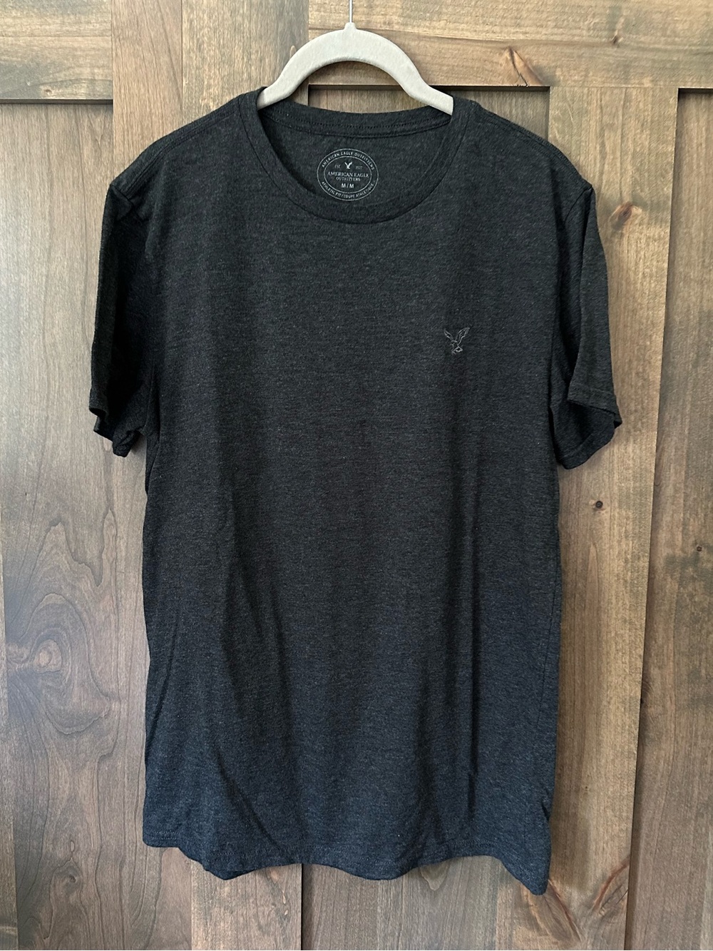American Eagle Men’s Gray Crew Neck T-shirt